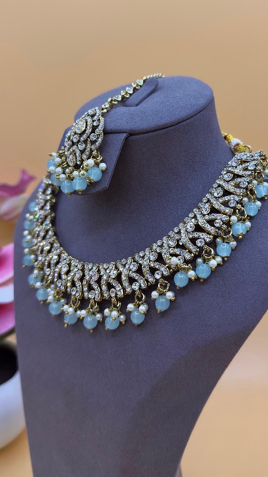 Serene Necklace Set – Mint