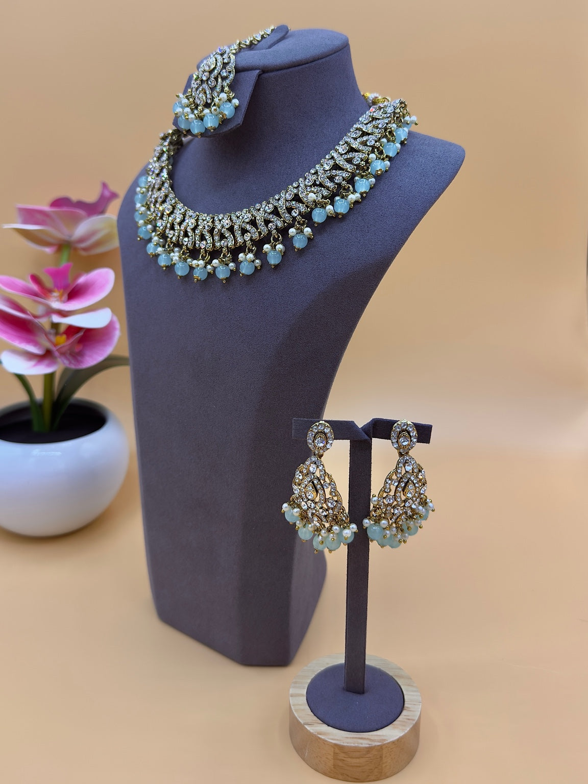 Serene kettingset – Mint