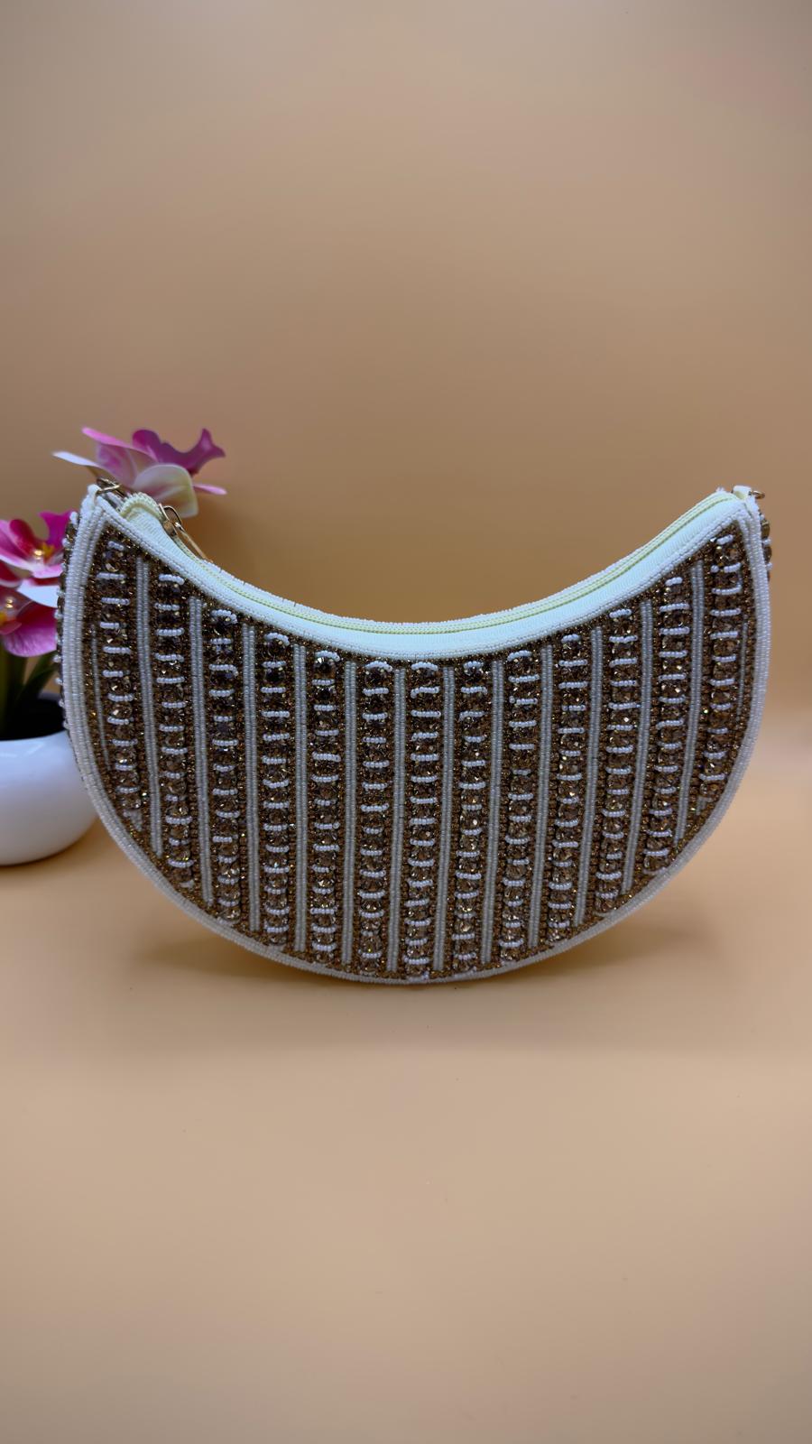 Swirl & Beaded Detail Bag