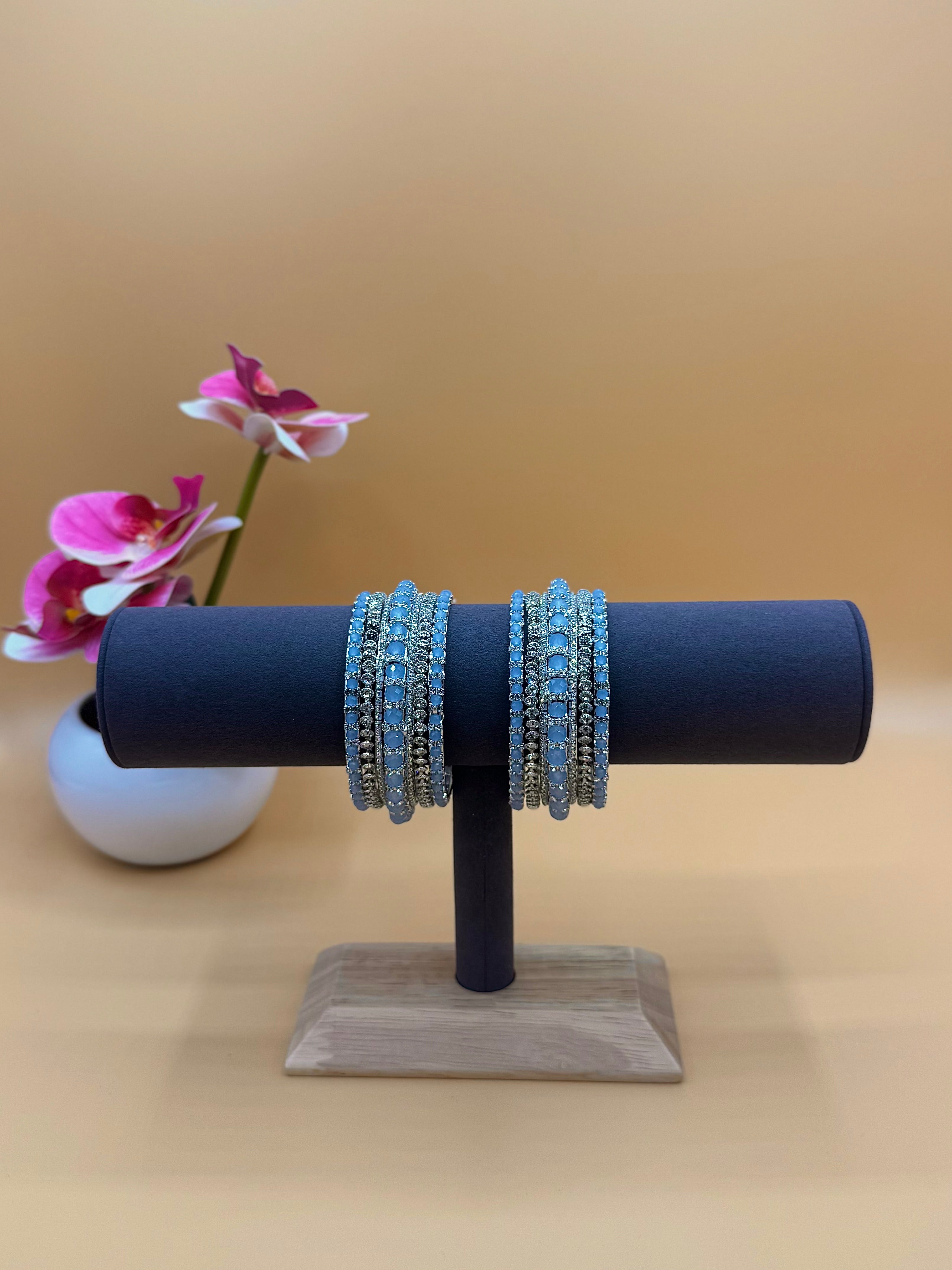 Aqua Bangles – Blauw