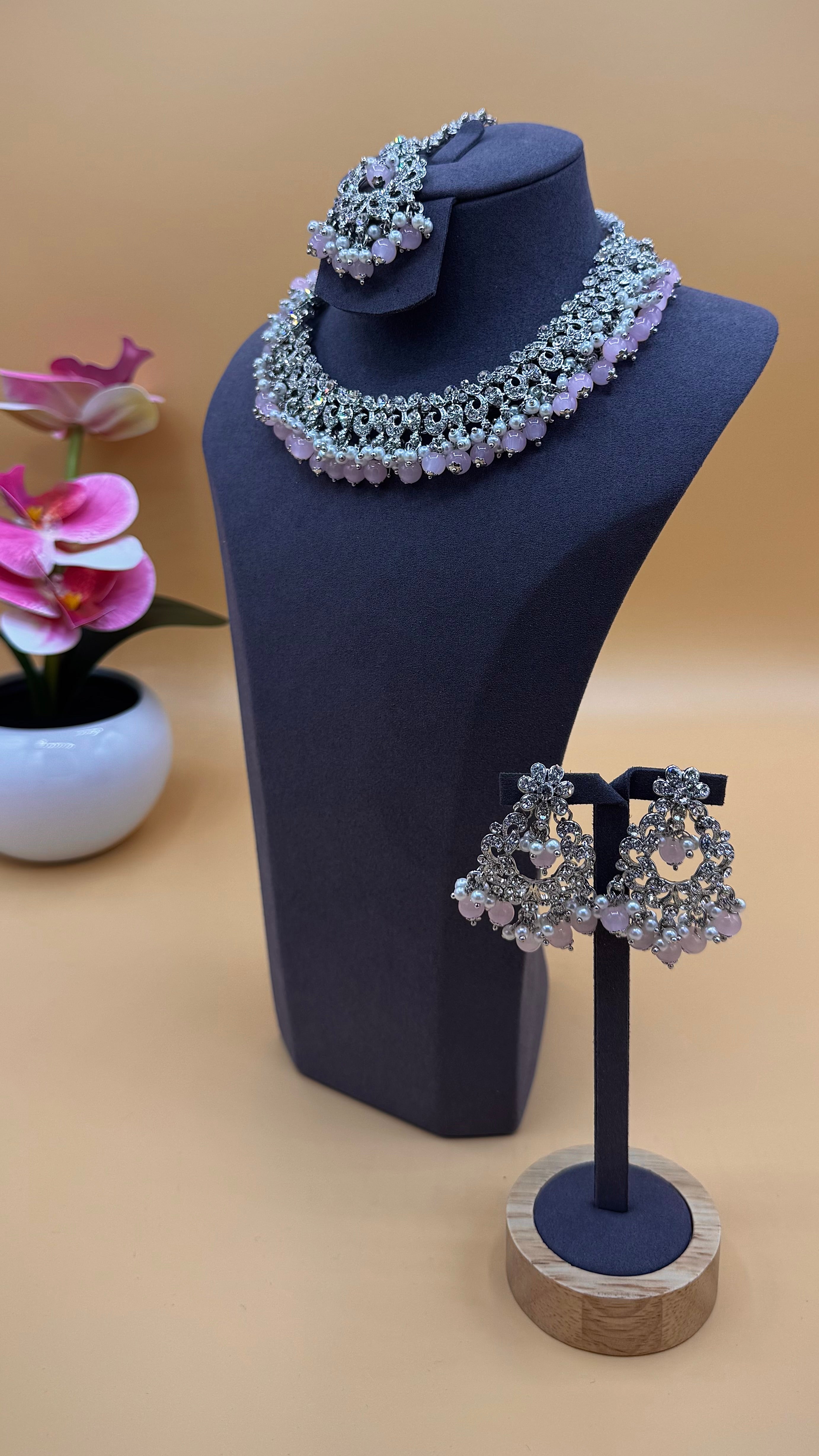 Aurora Necklace Set – Lilac