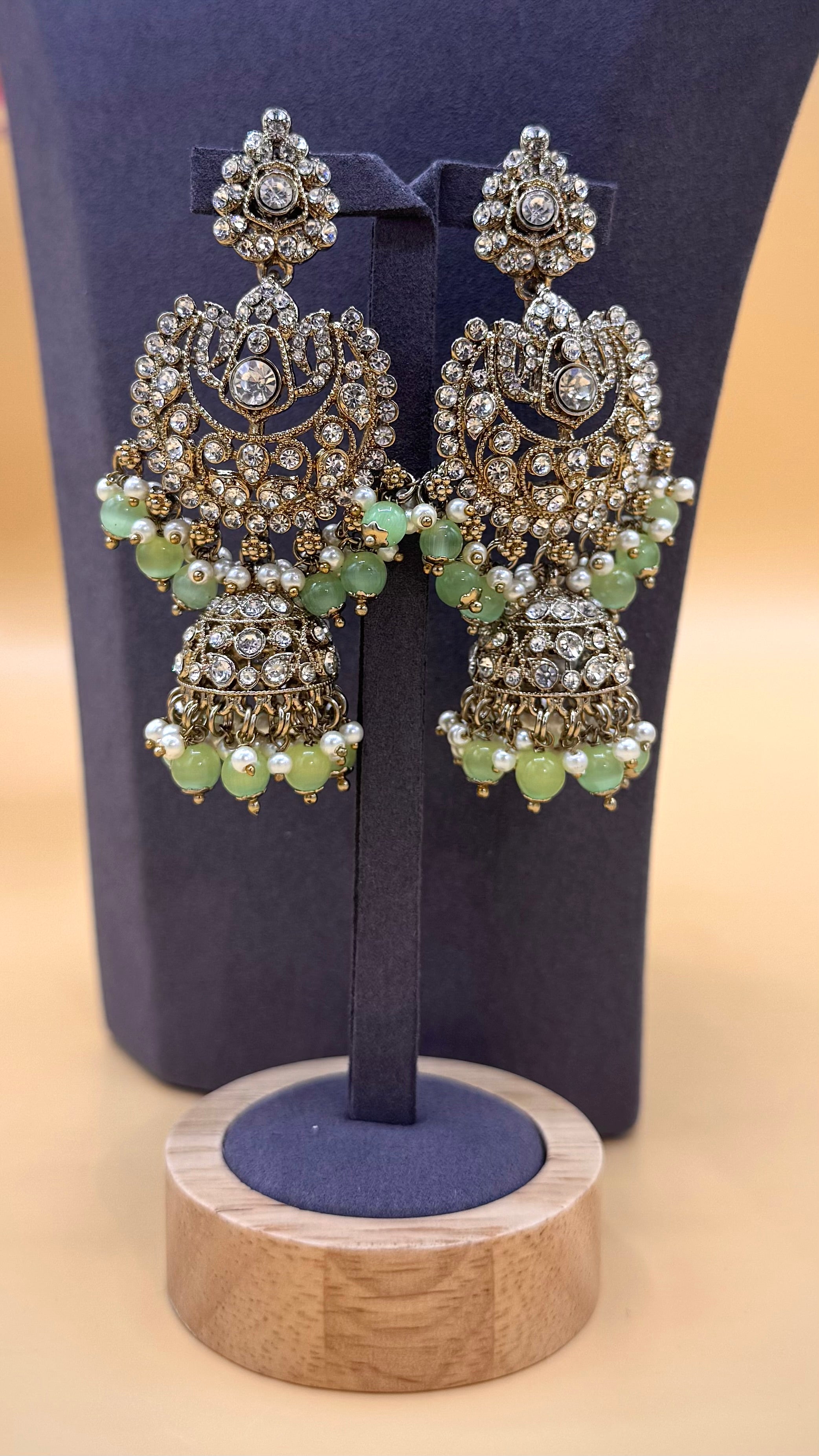 Mint Zahara bridal kettingen set