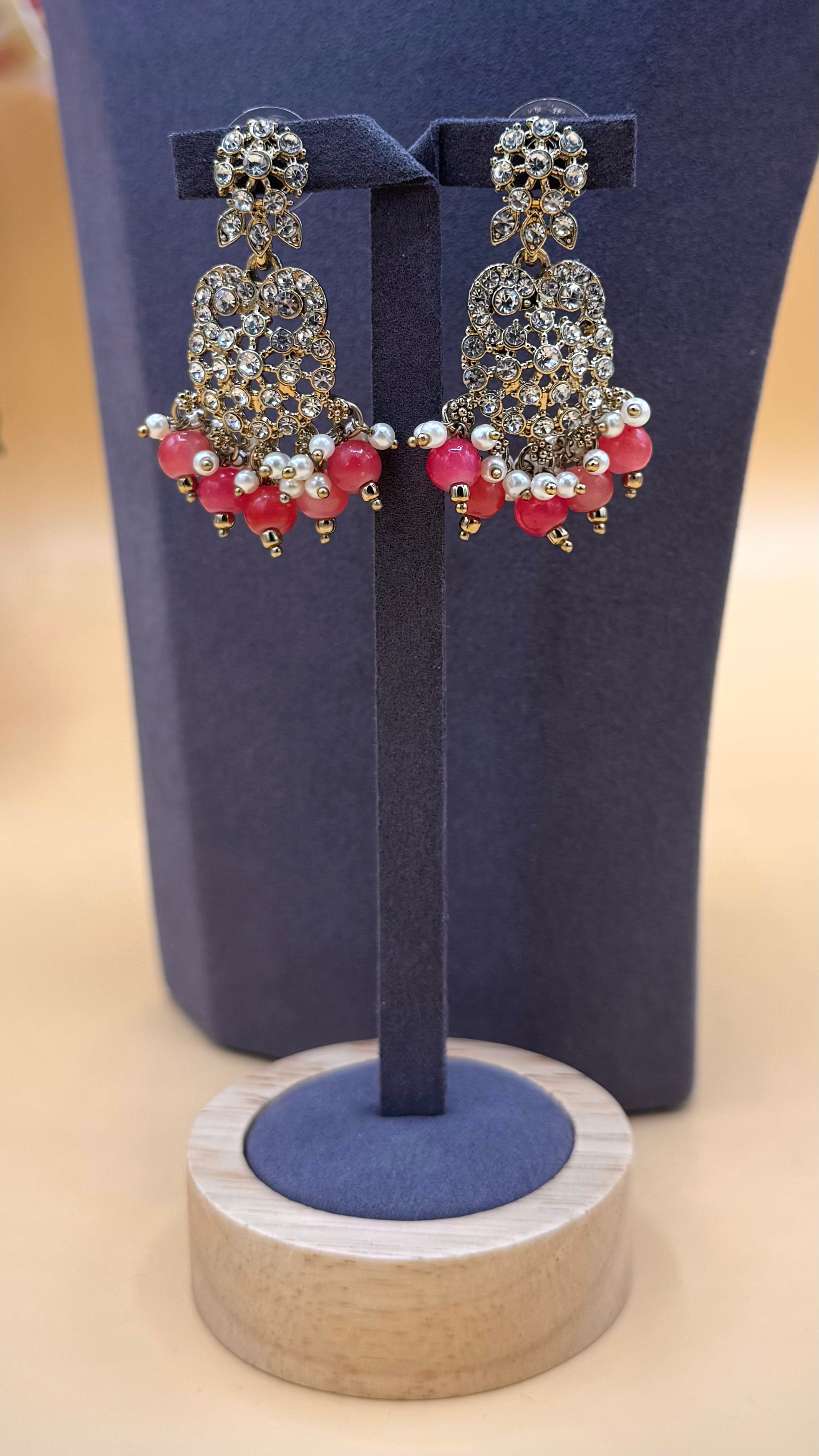 Blush Pearl Grace Necklace Set