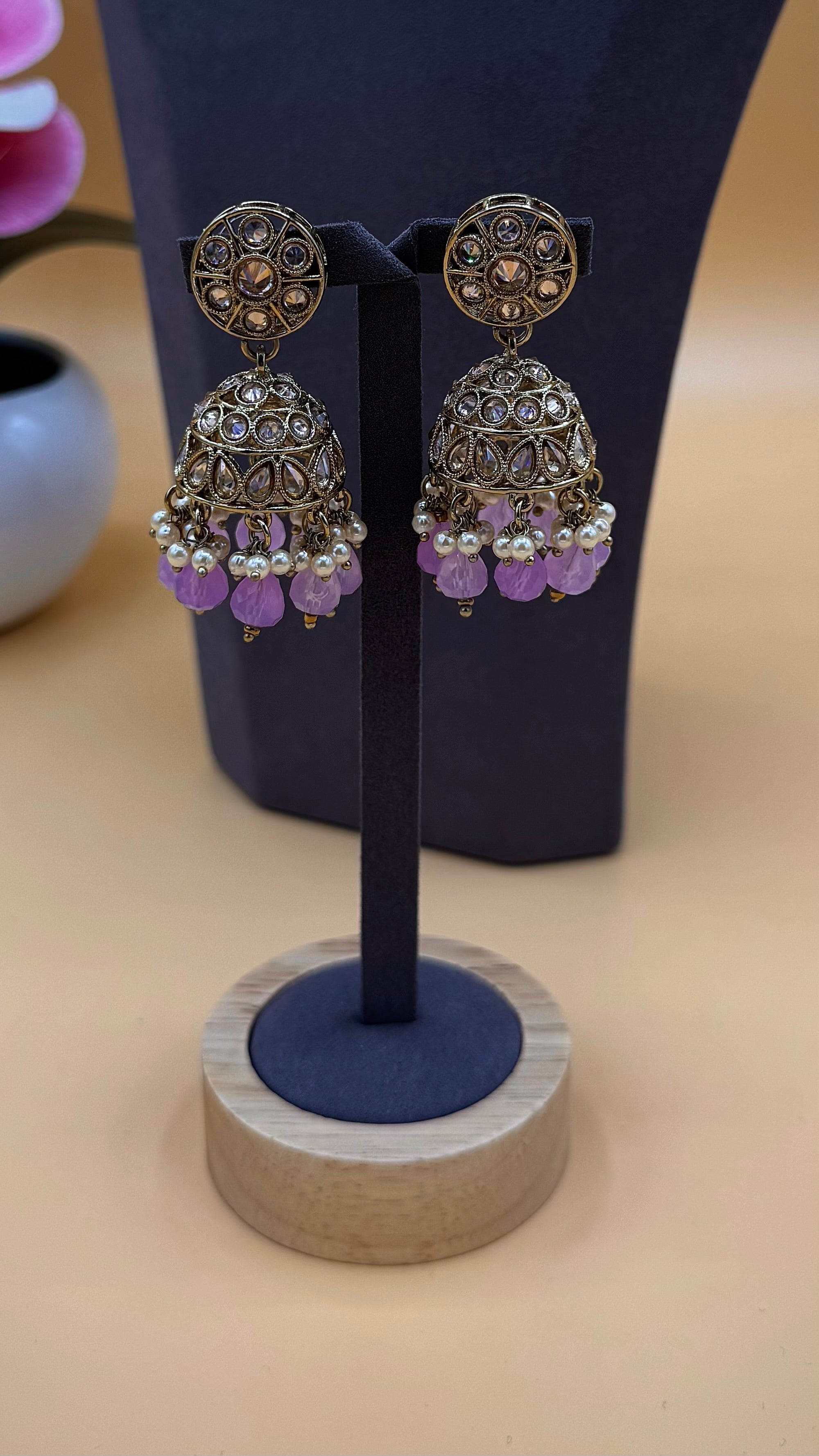 Aurora Necklace Set – Purple