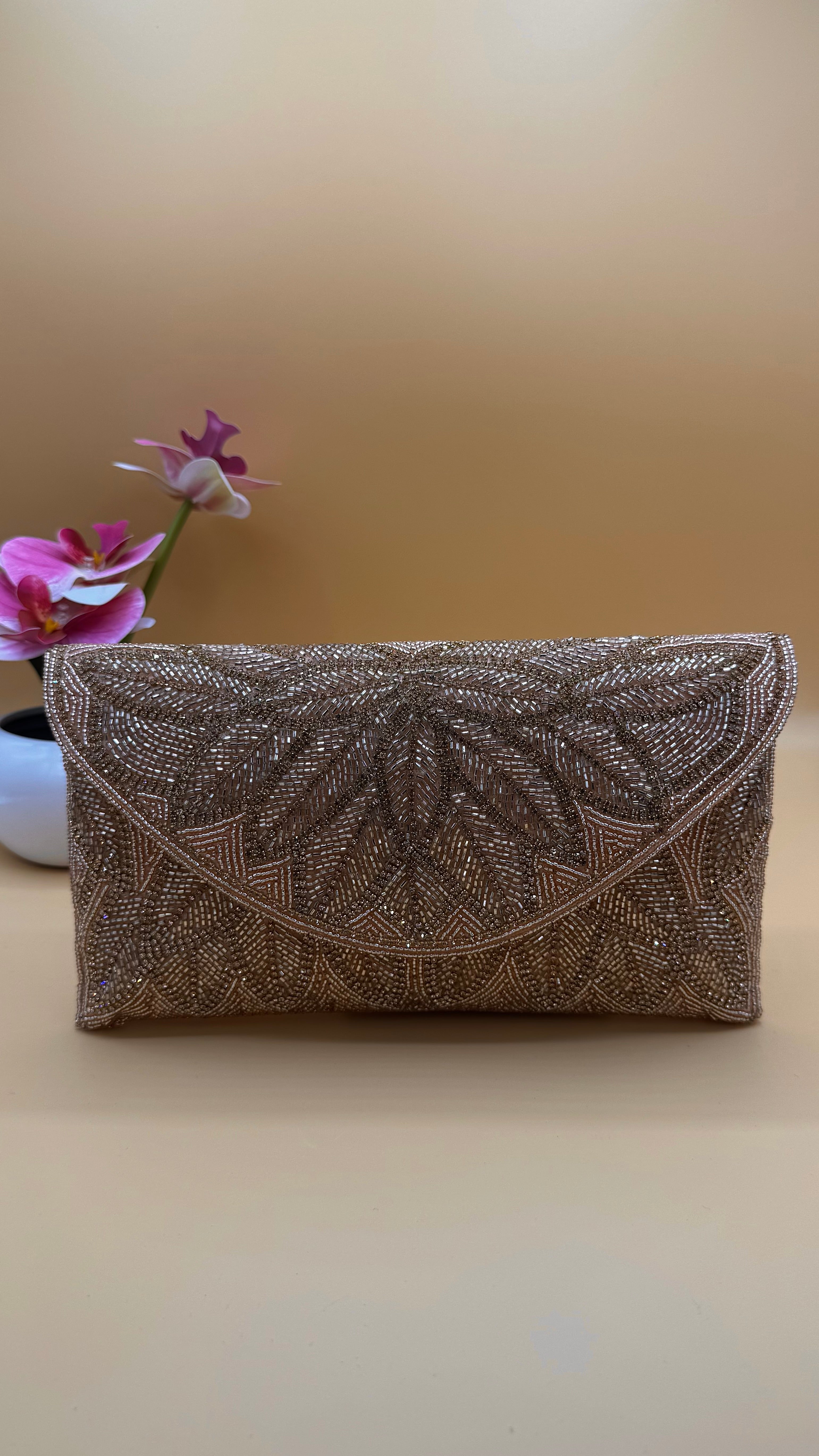 Champagne Regal Clutch