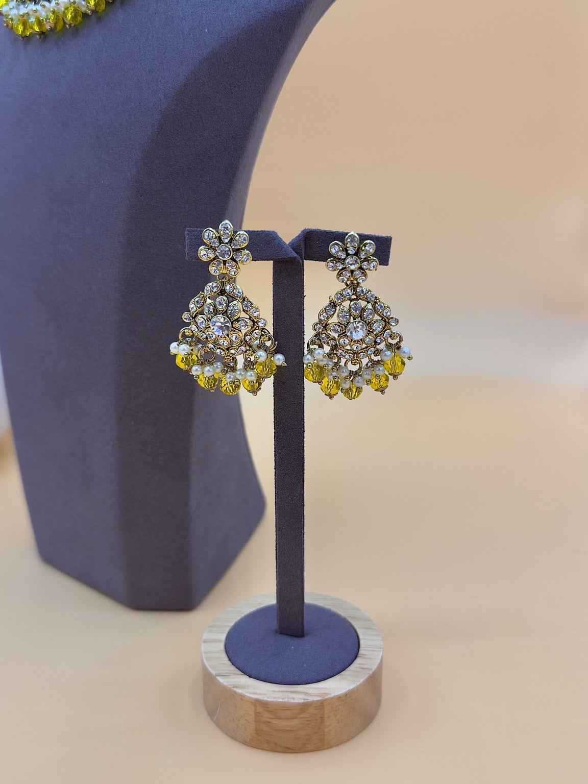 Glow kettingset – Geel