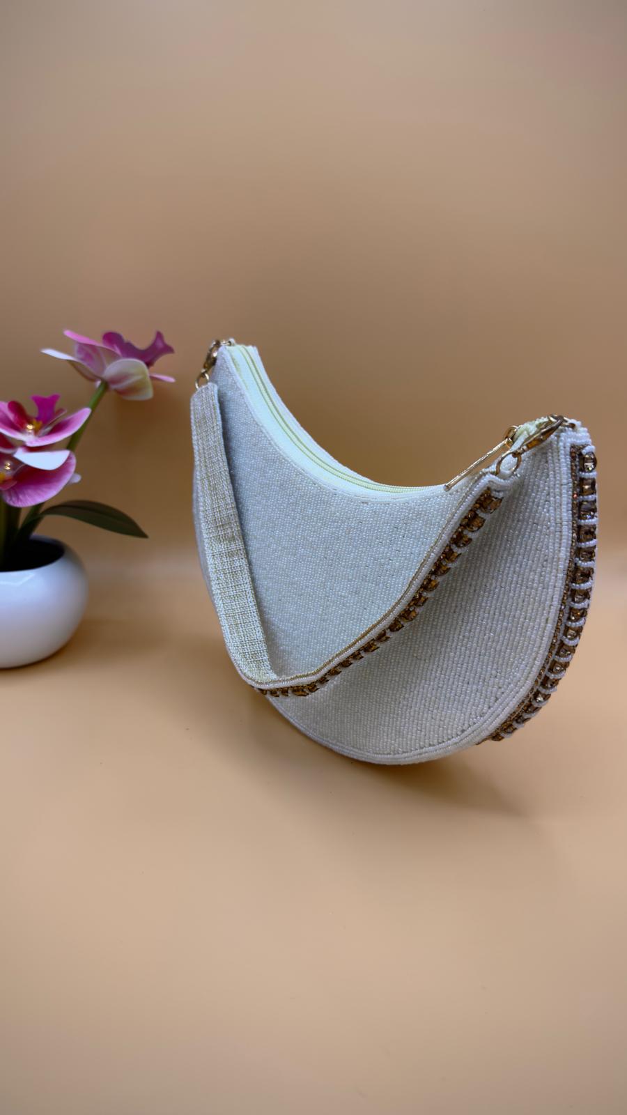 Swirl & Beaded Detail Bag