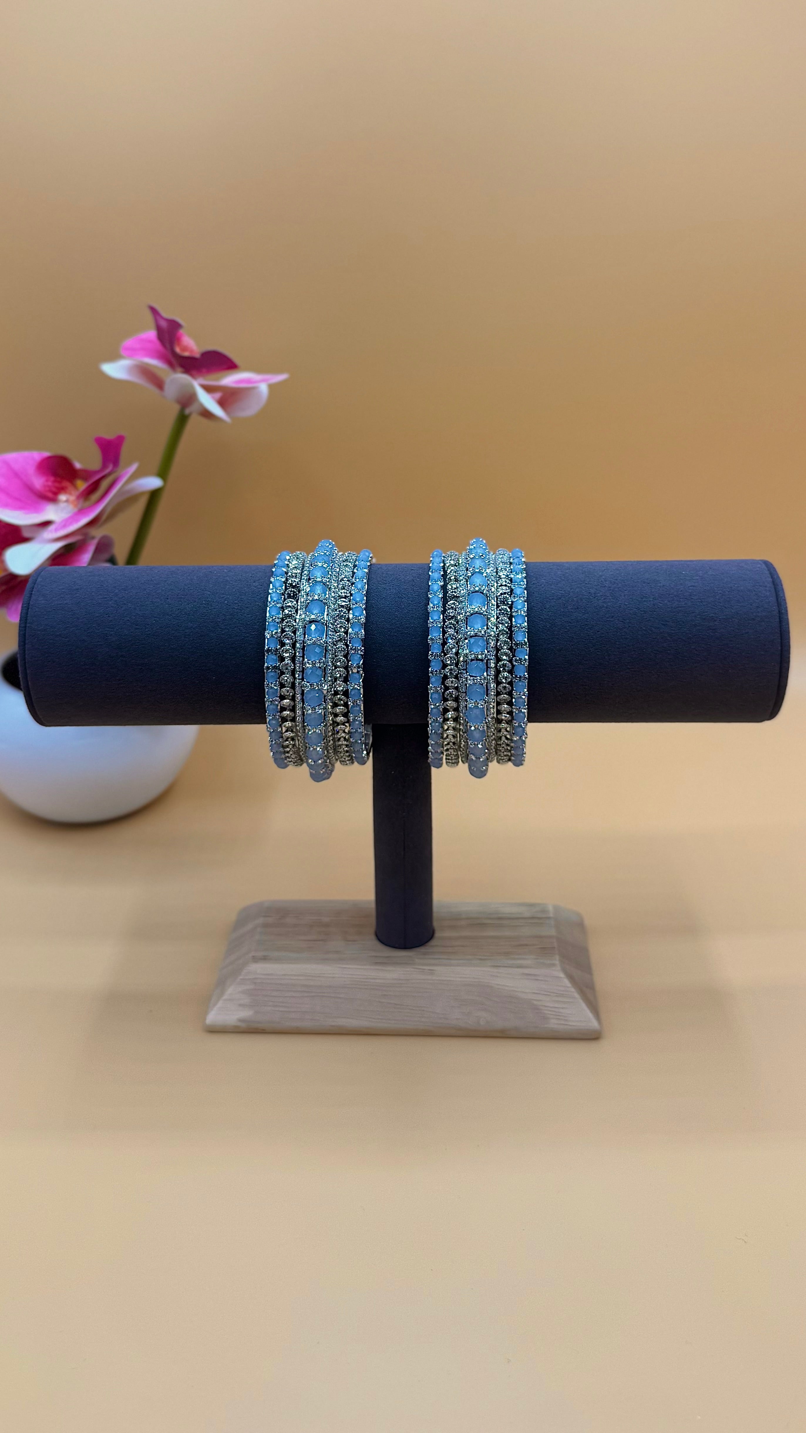 Aqua Bangles – Blauw