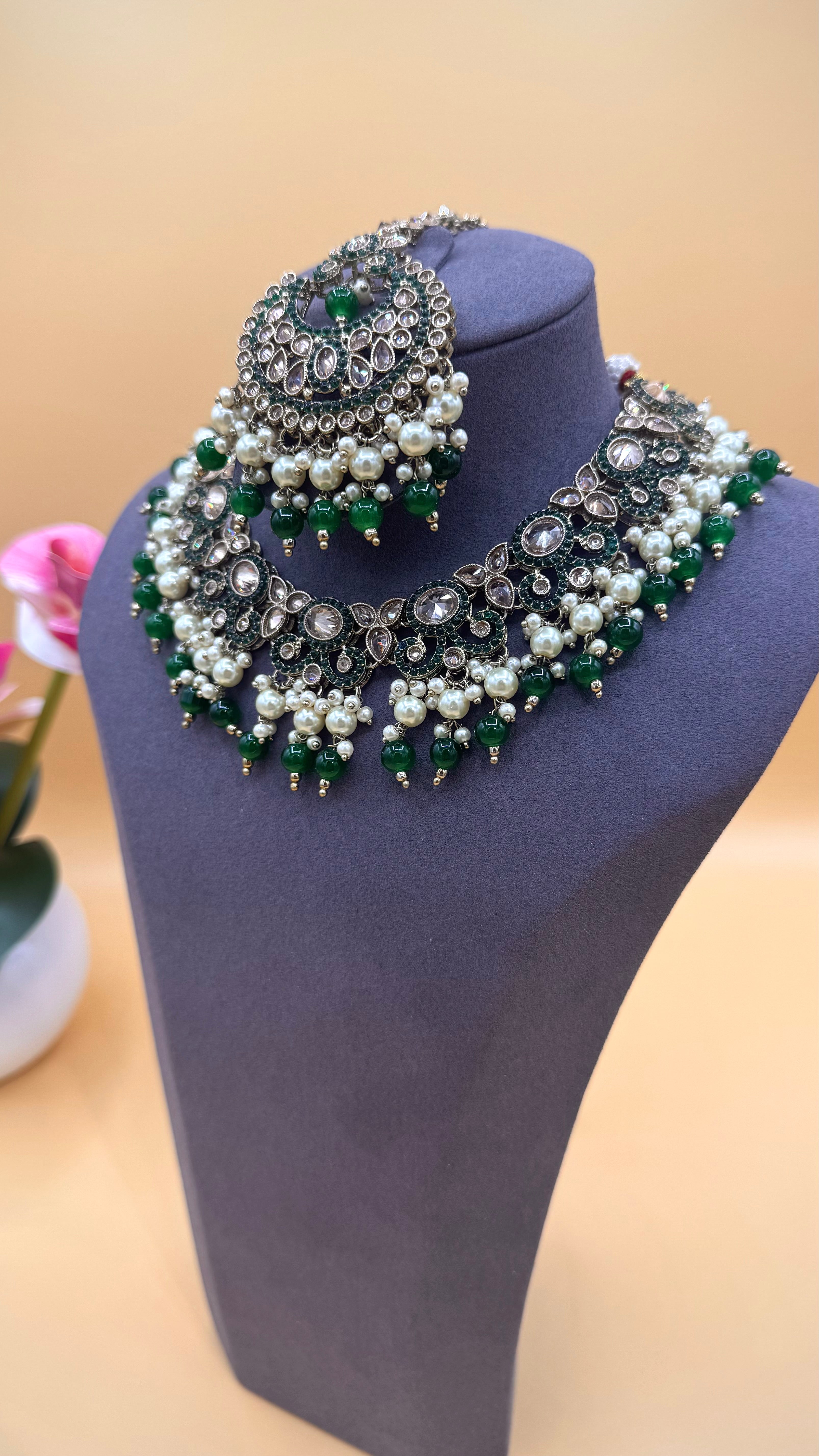 Emerald Noor kettingenset