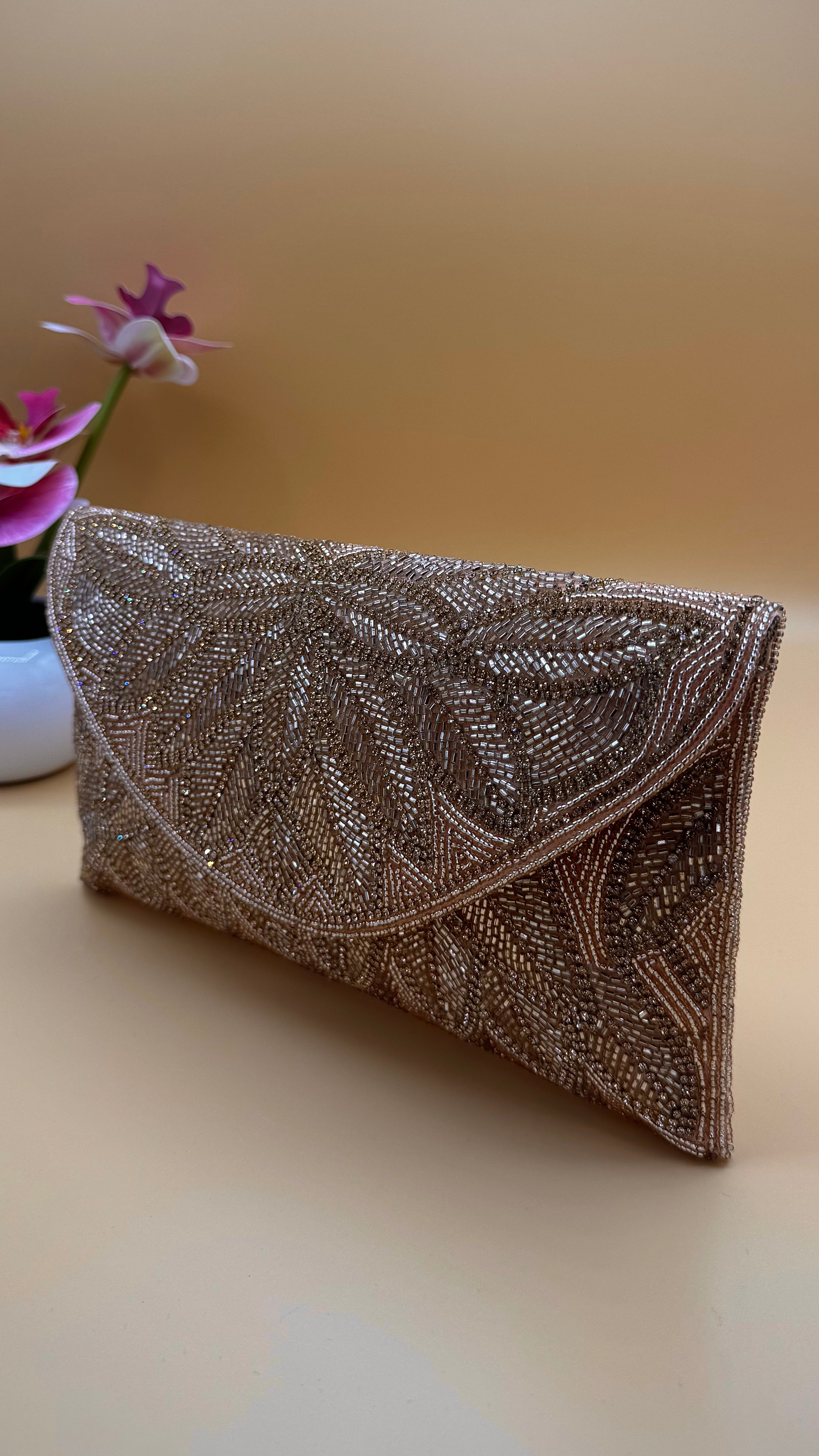 Champagne Regal Clutch