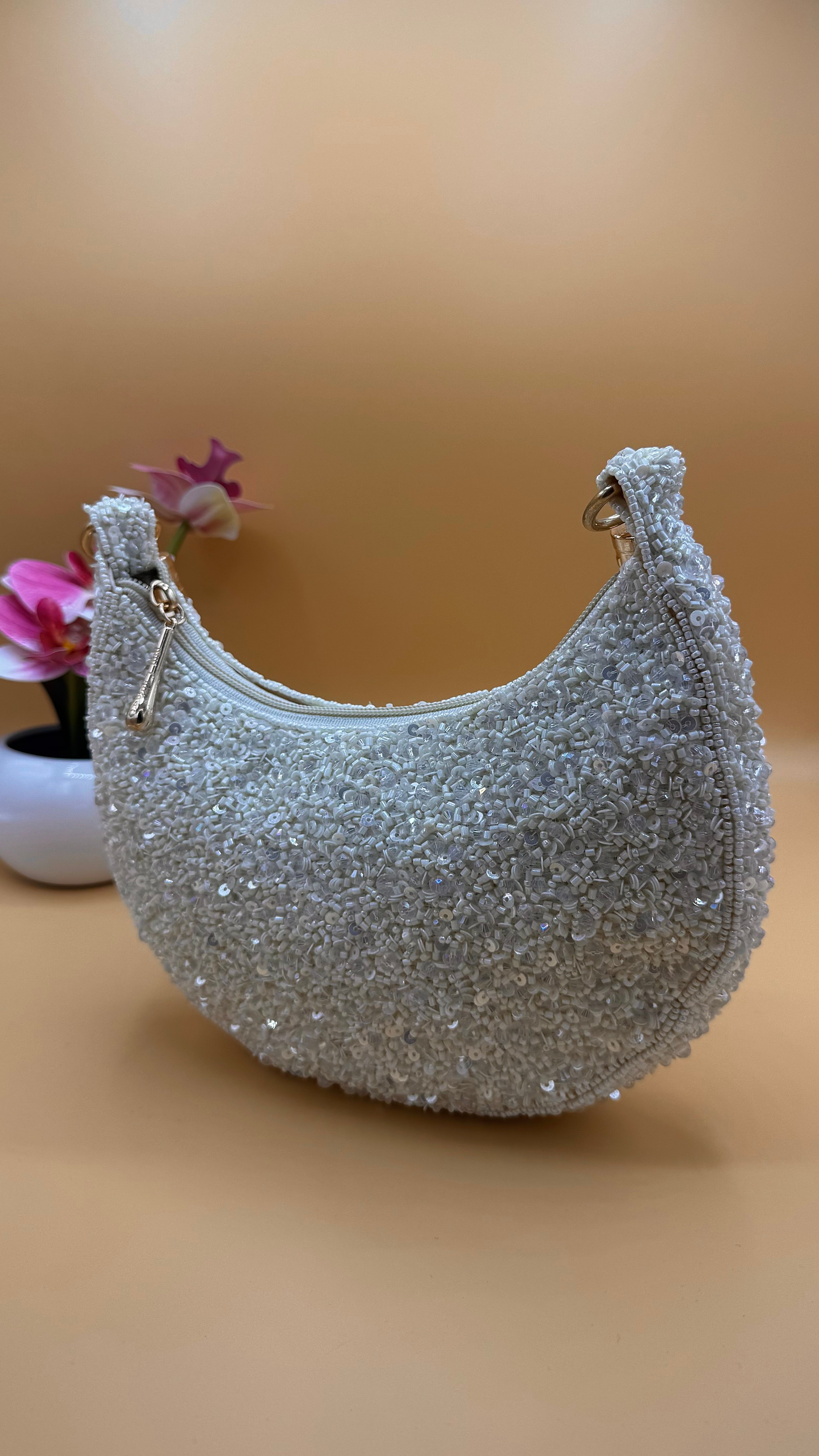 Sitara Bag – Pearl White