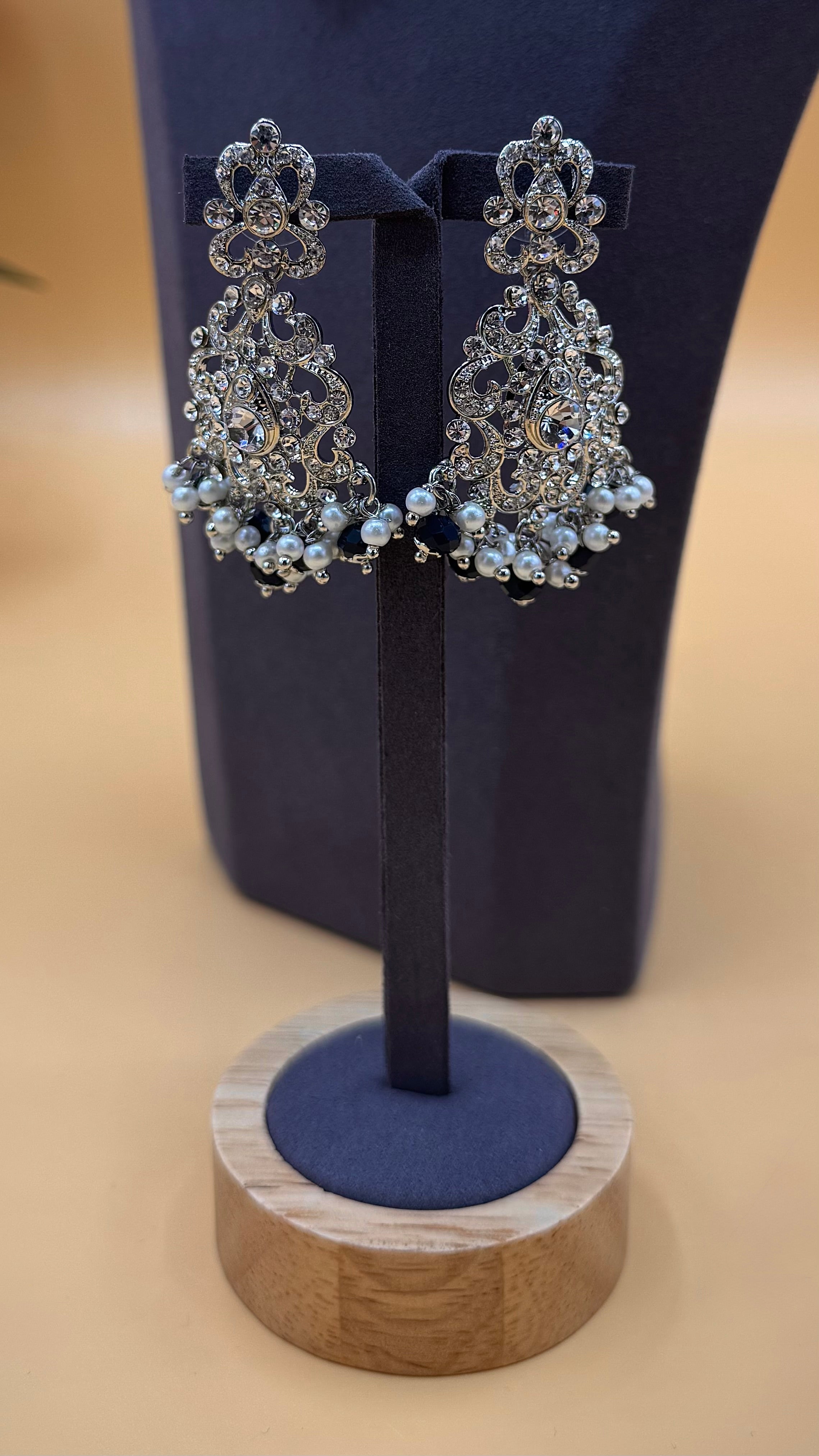 Midnight Regal Necklace Set – Midnight Blue