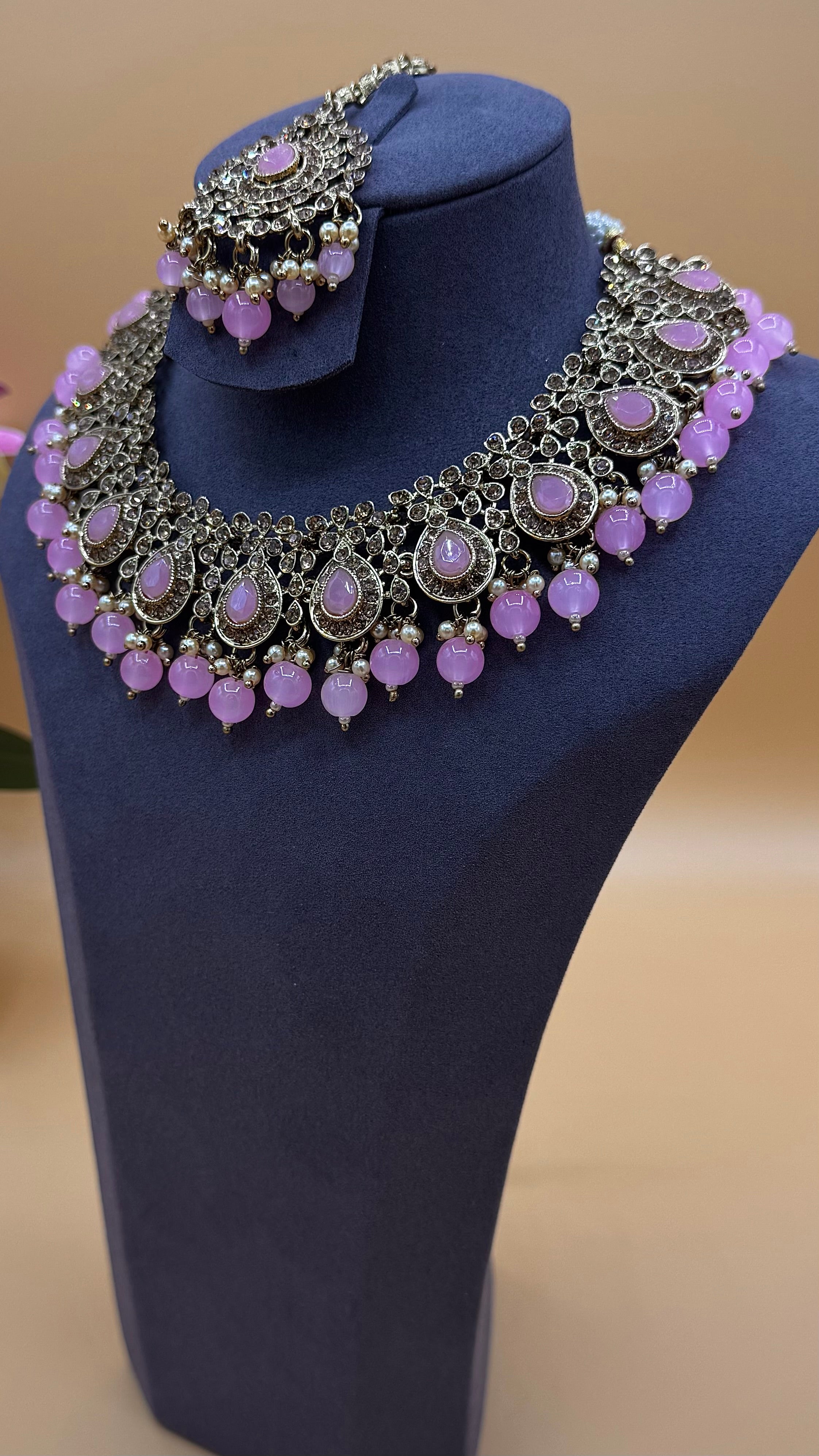 Lavendia Necklace Set – Lilac