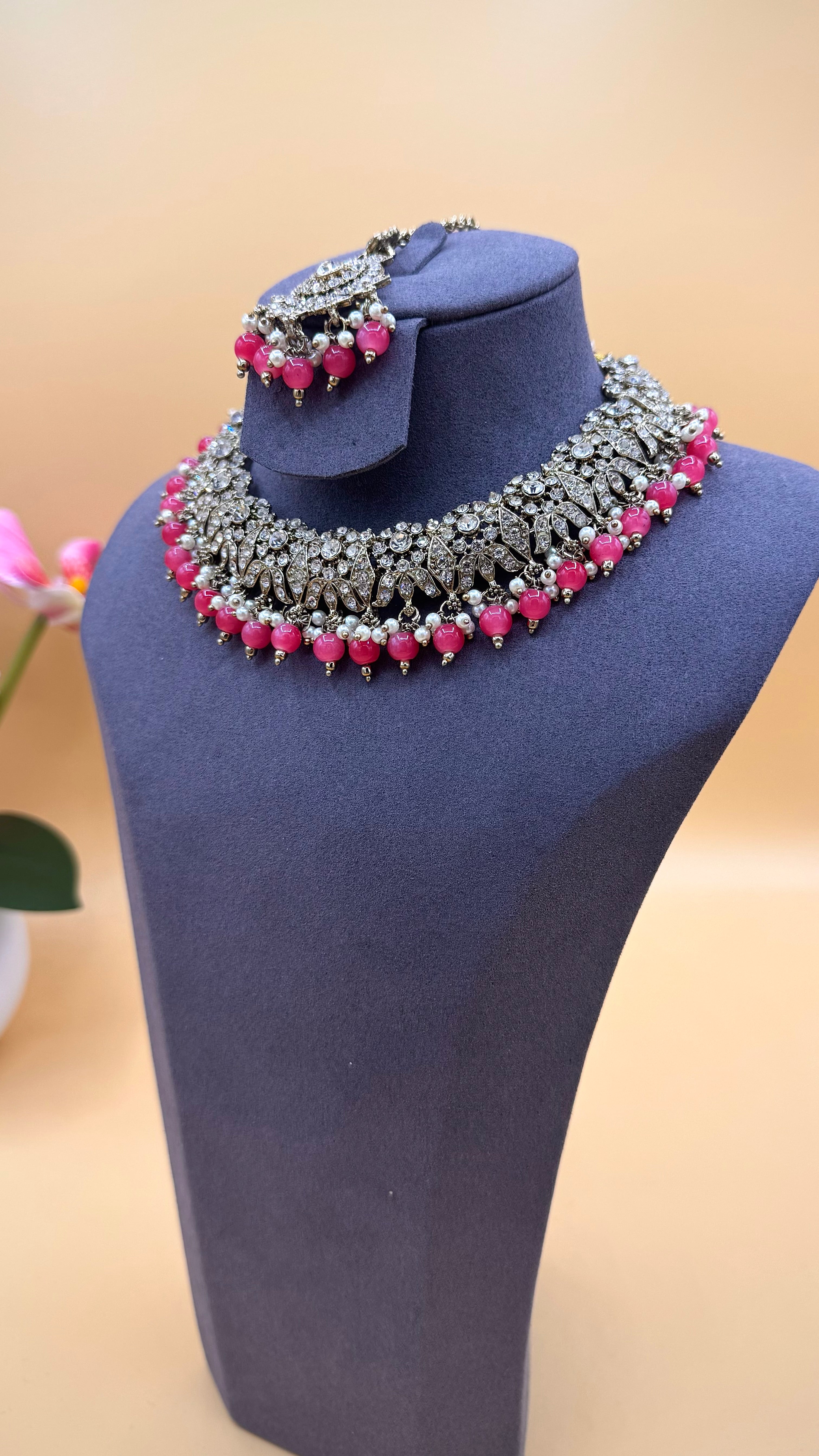 Rose Mist Luxury Necklace Set