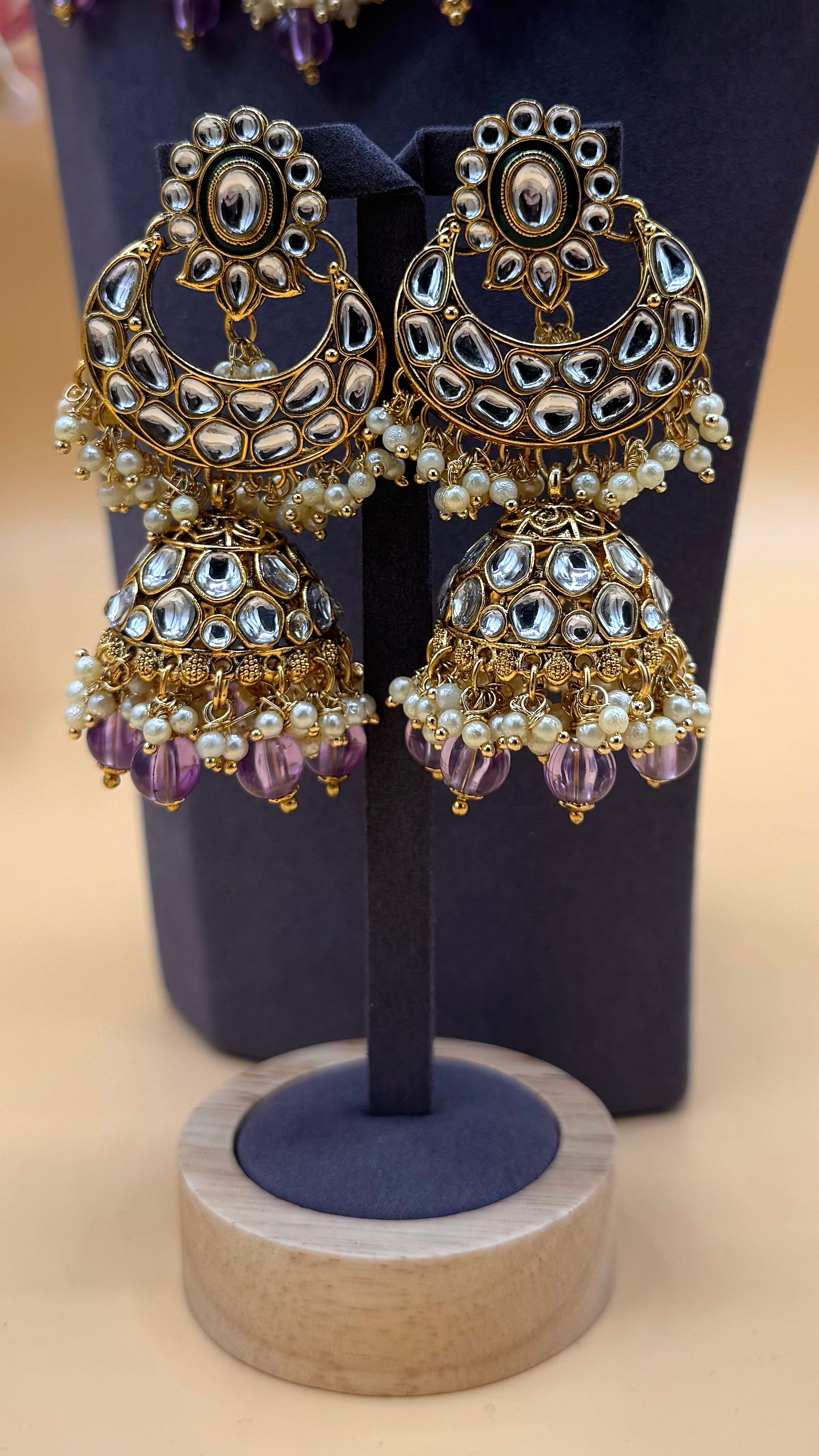 Champagne Gold Necklace Set