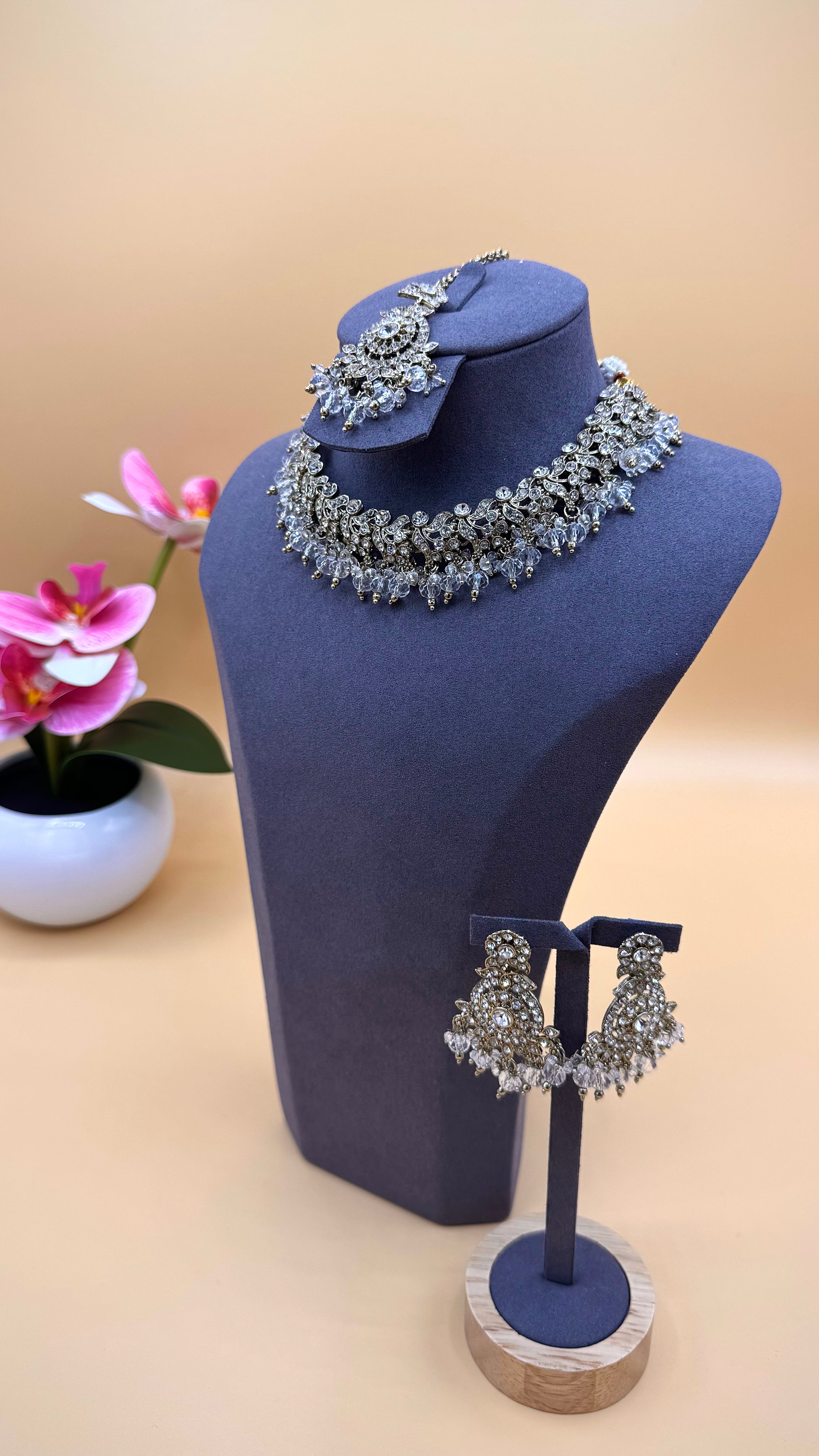 Crystal Bloom Ketting Set