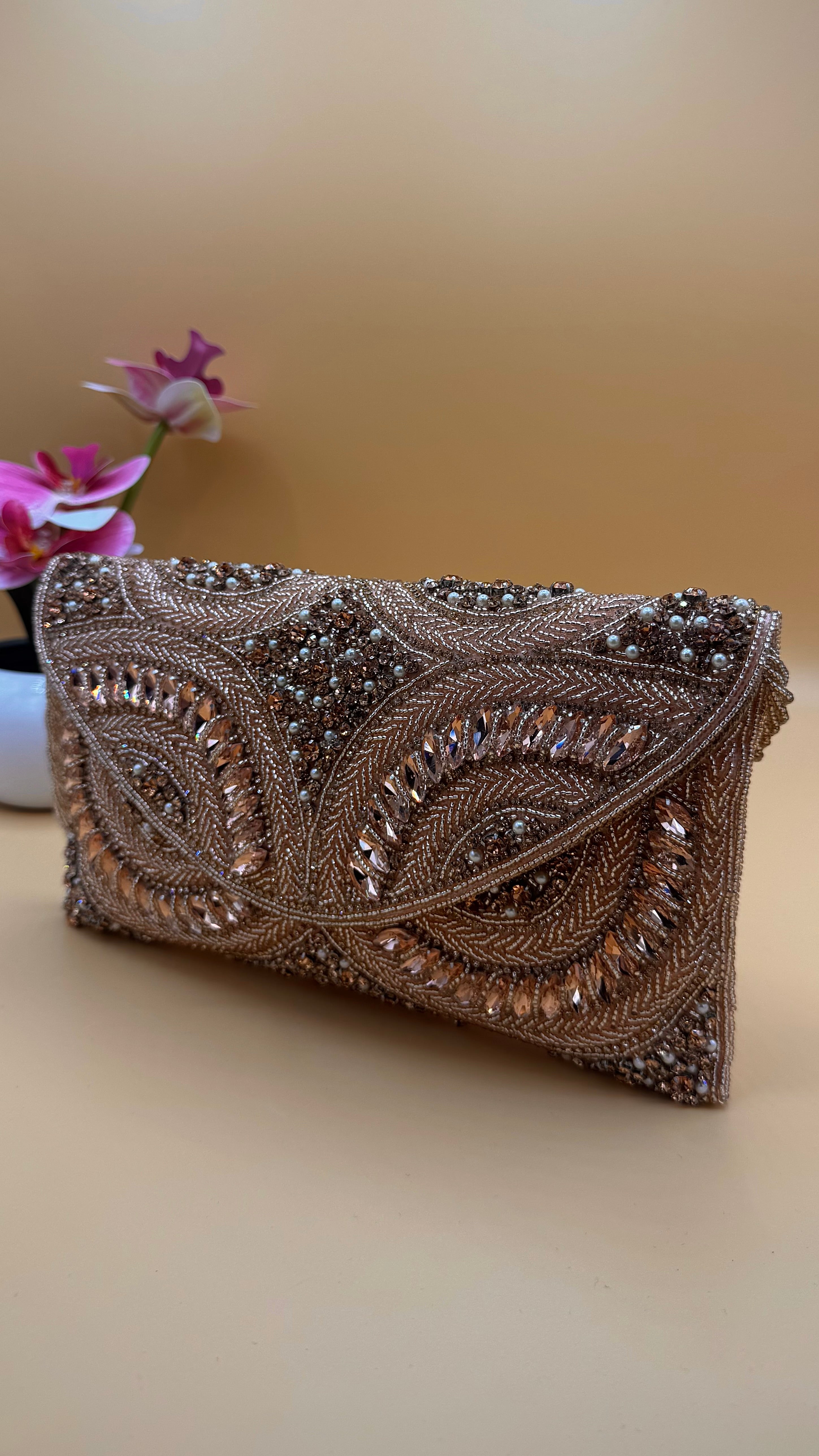 Bronzen Aurora Clutch