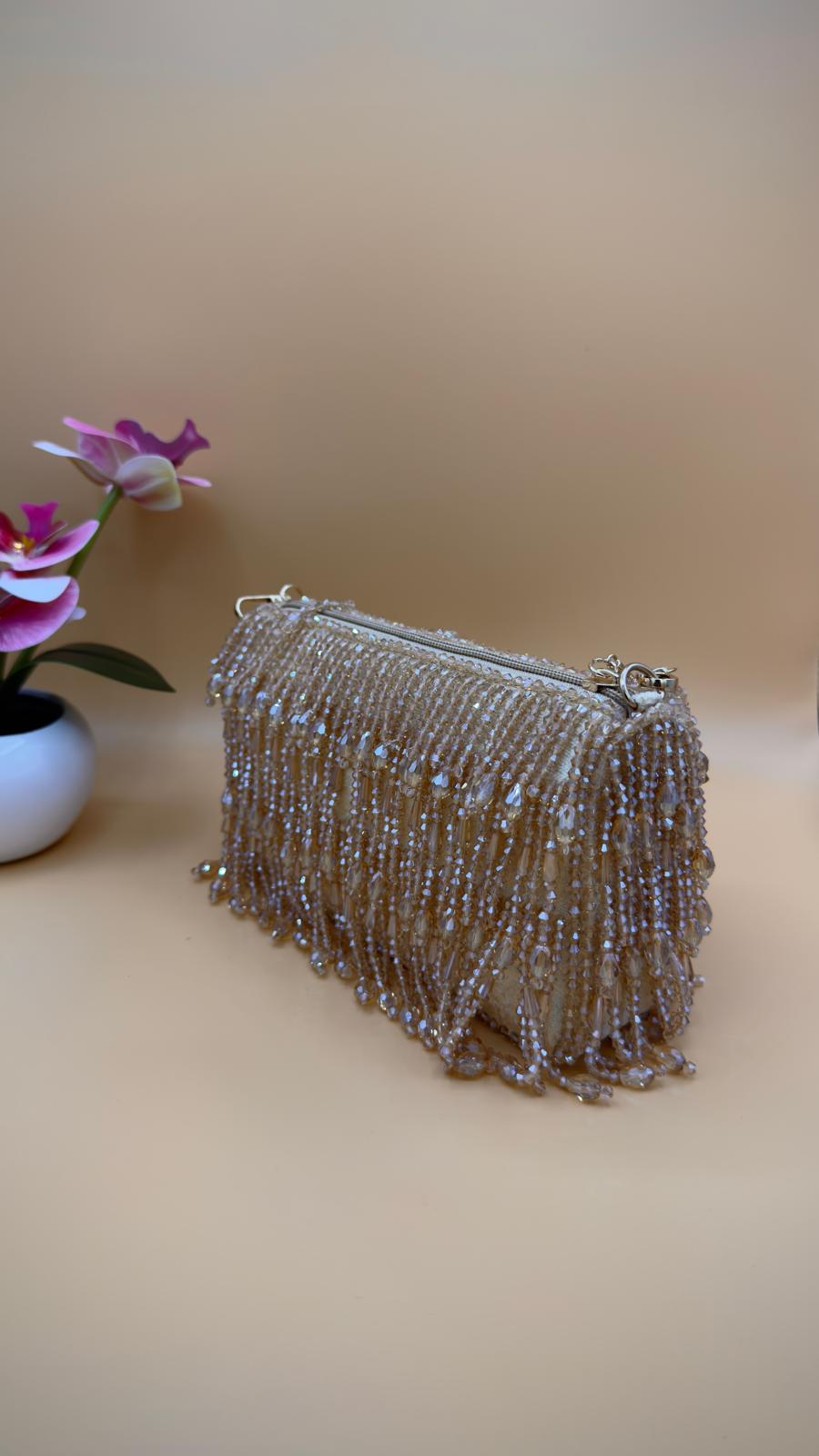 Mandala & Beaded Detail Bag