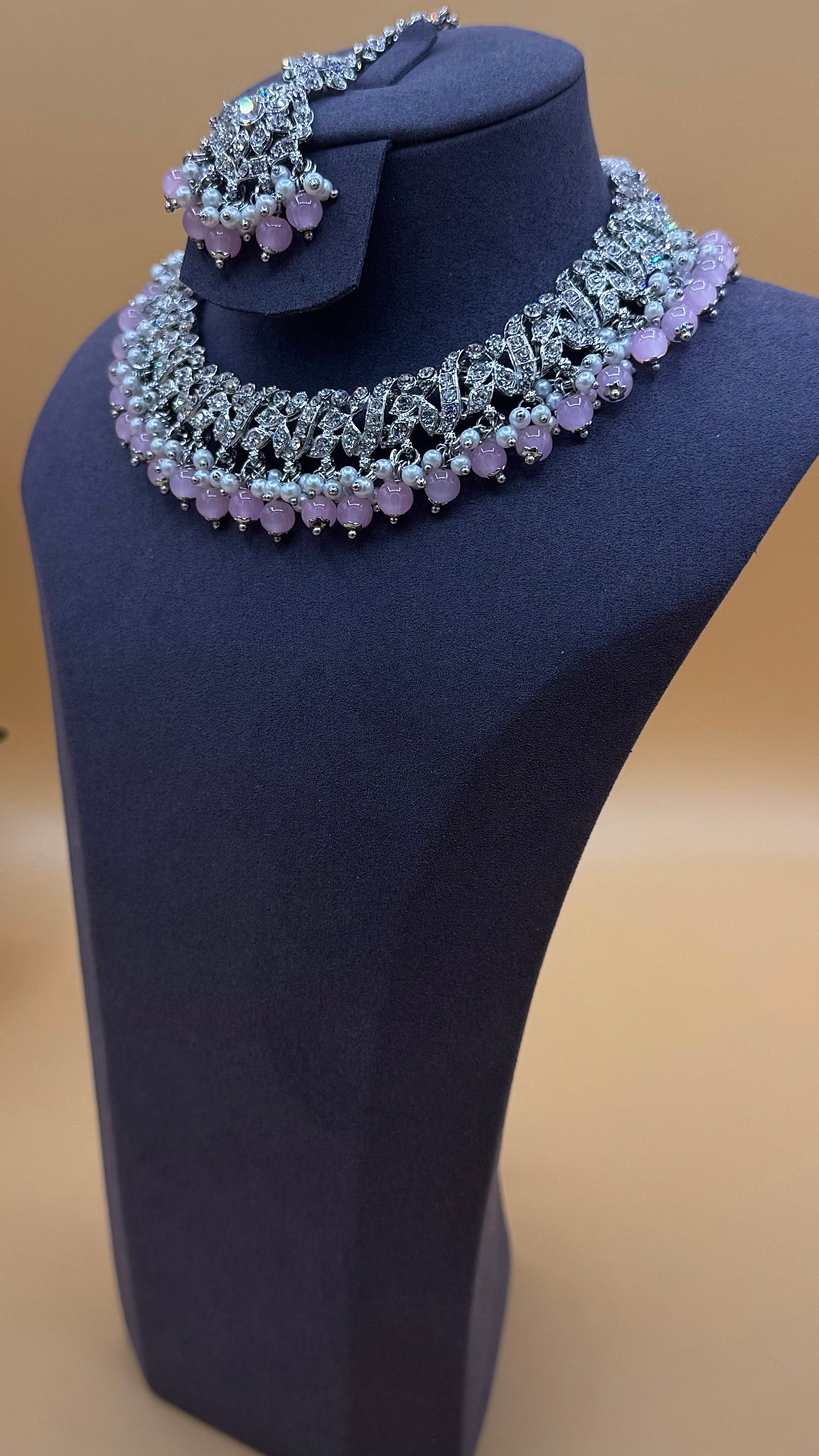 Celestia Necklace Set – Lilac