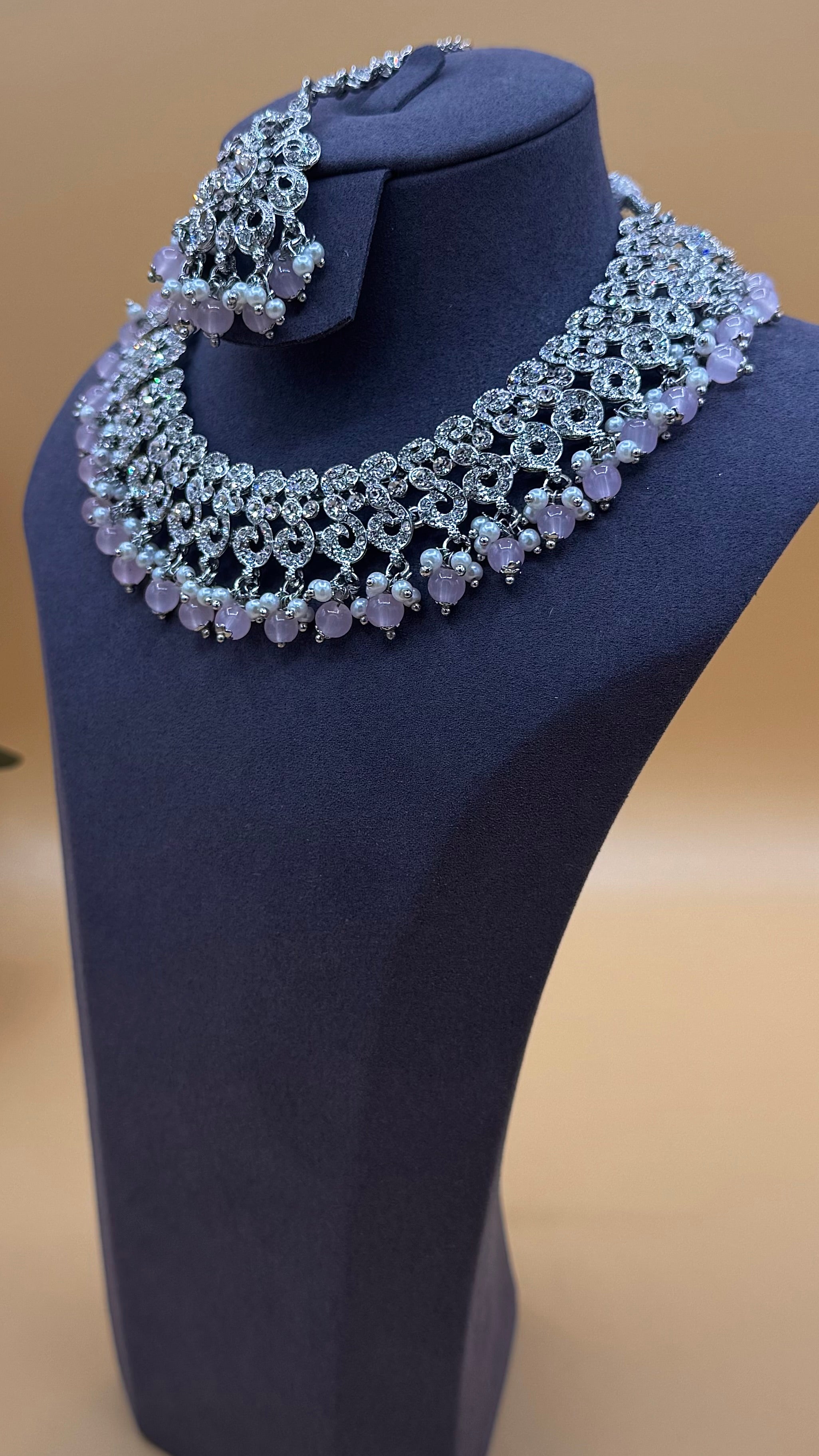 Imperial Necklace Set – Lilac