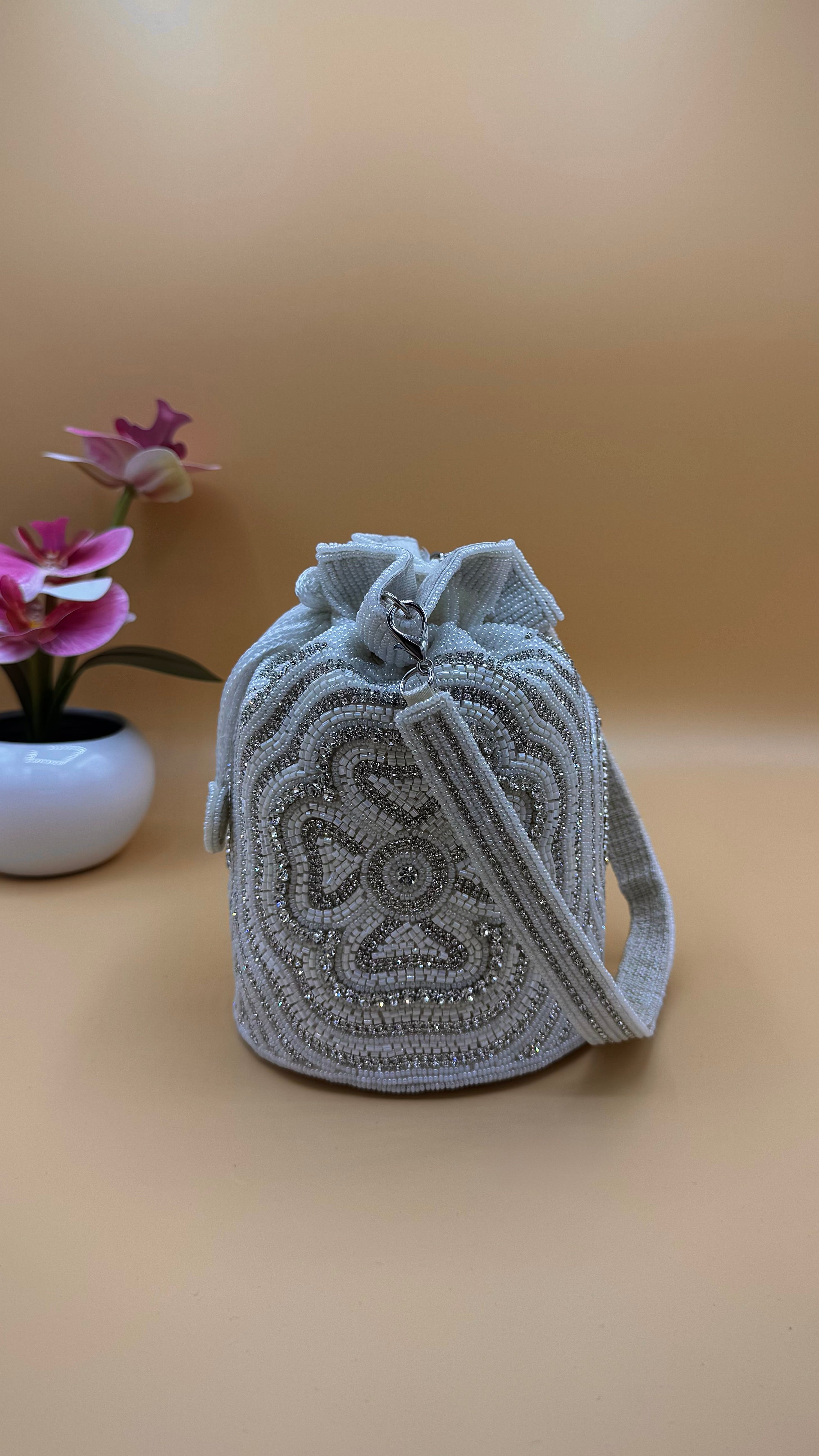 Arjun Bag – Silver White