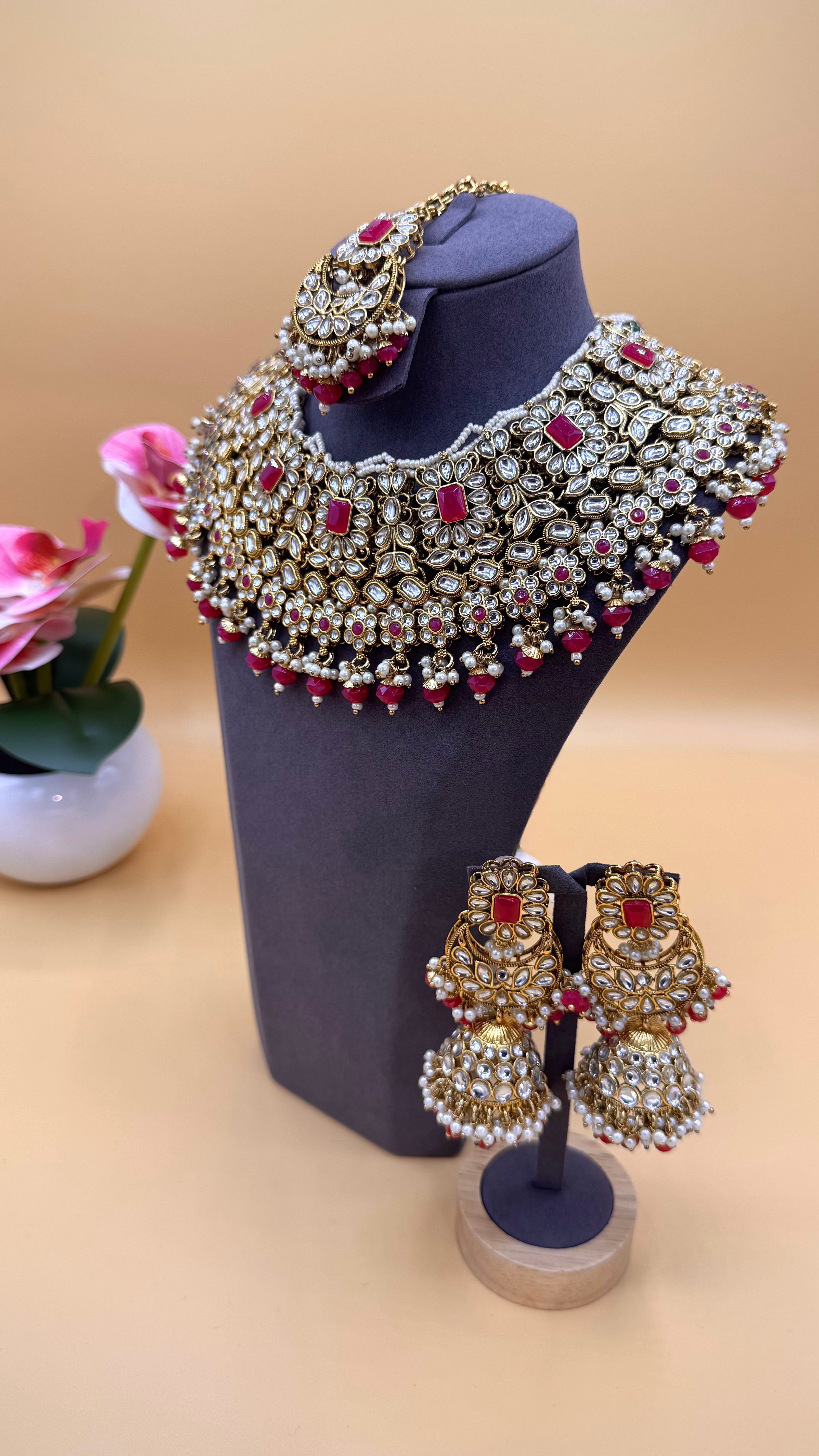 Ruby Maharani kettingenset