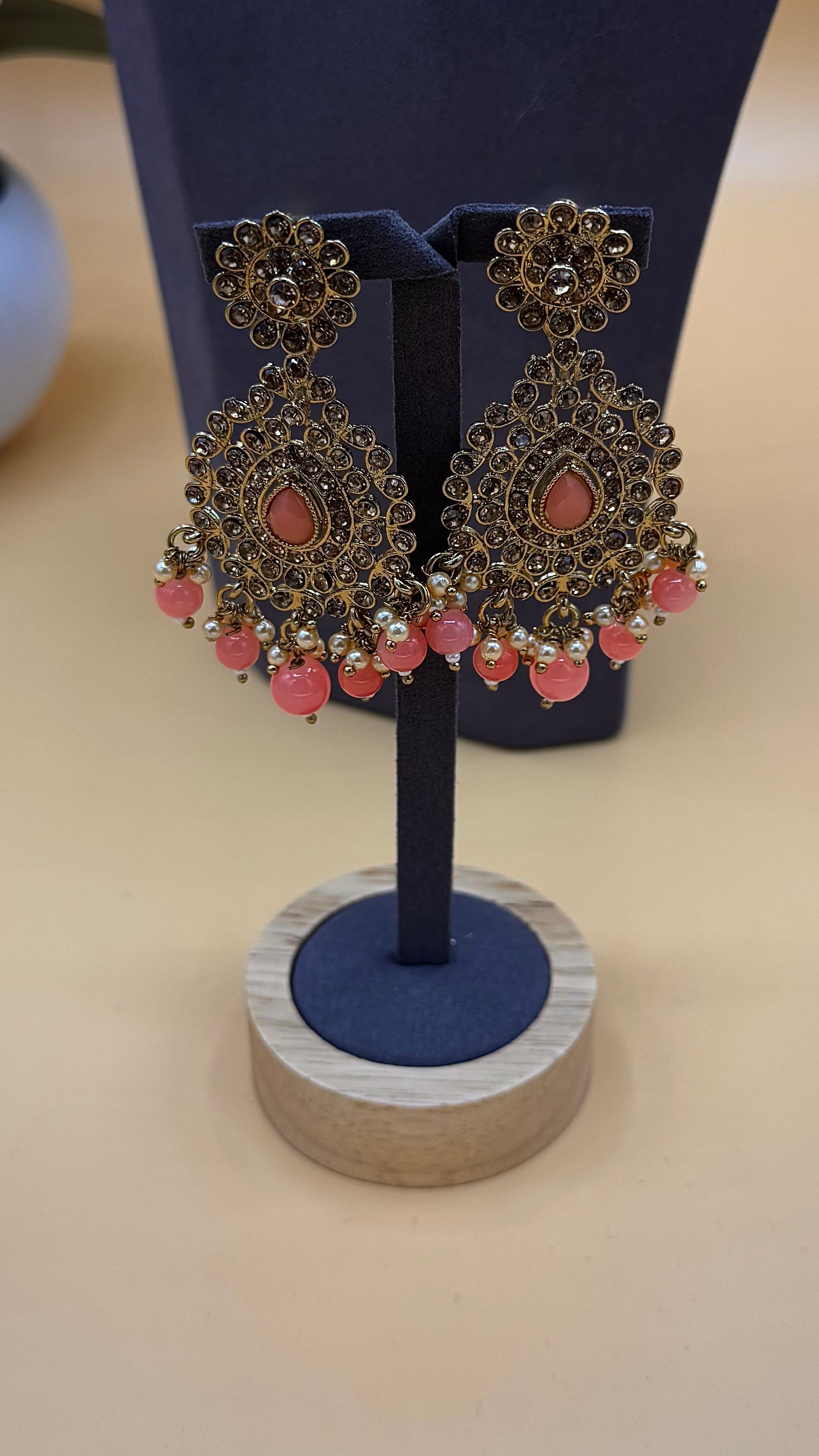 Blushstone Necklace Set – Rose Pink