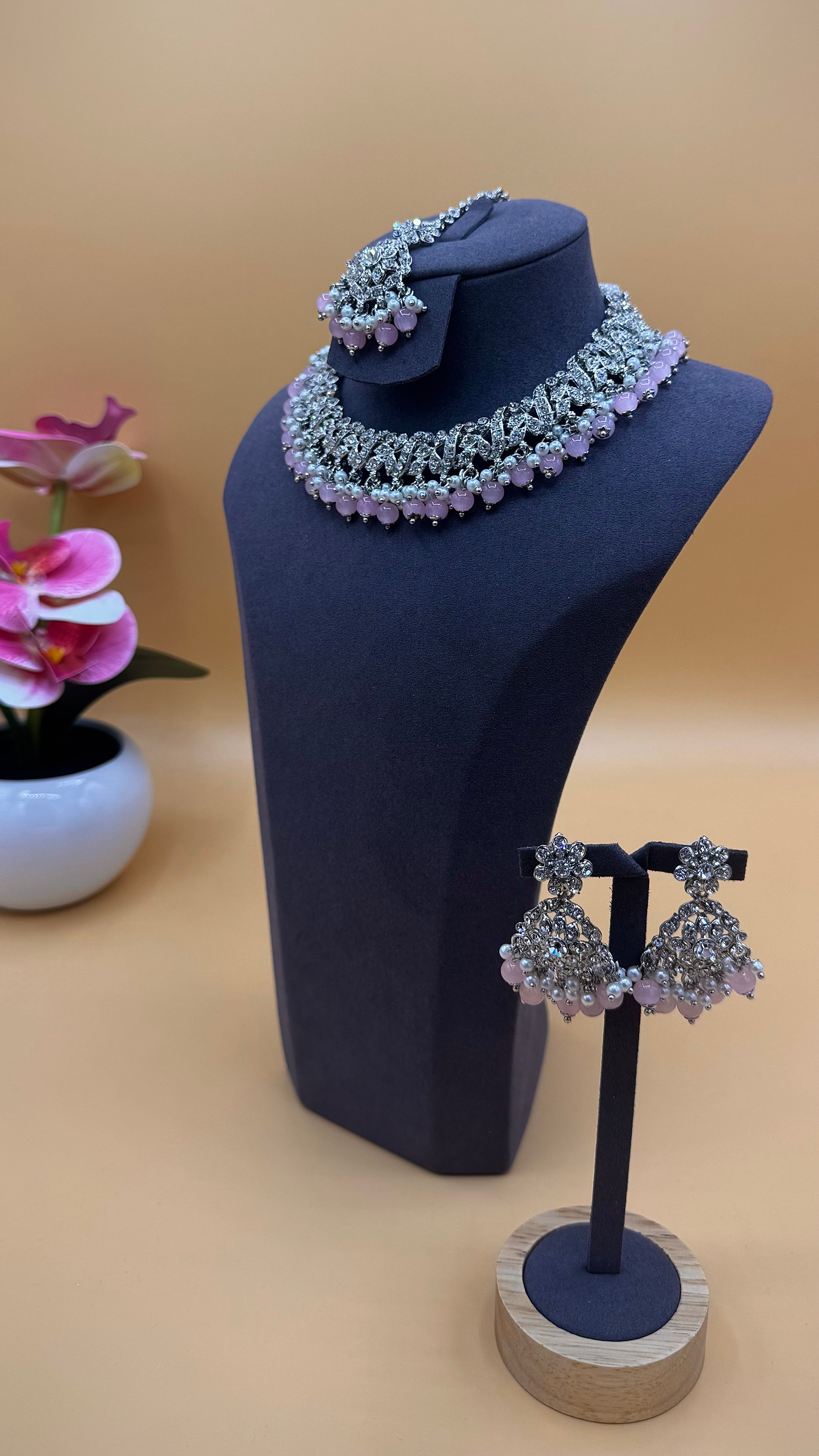 Celestia Necklace Set – Lilac