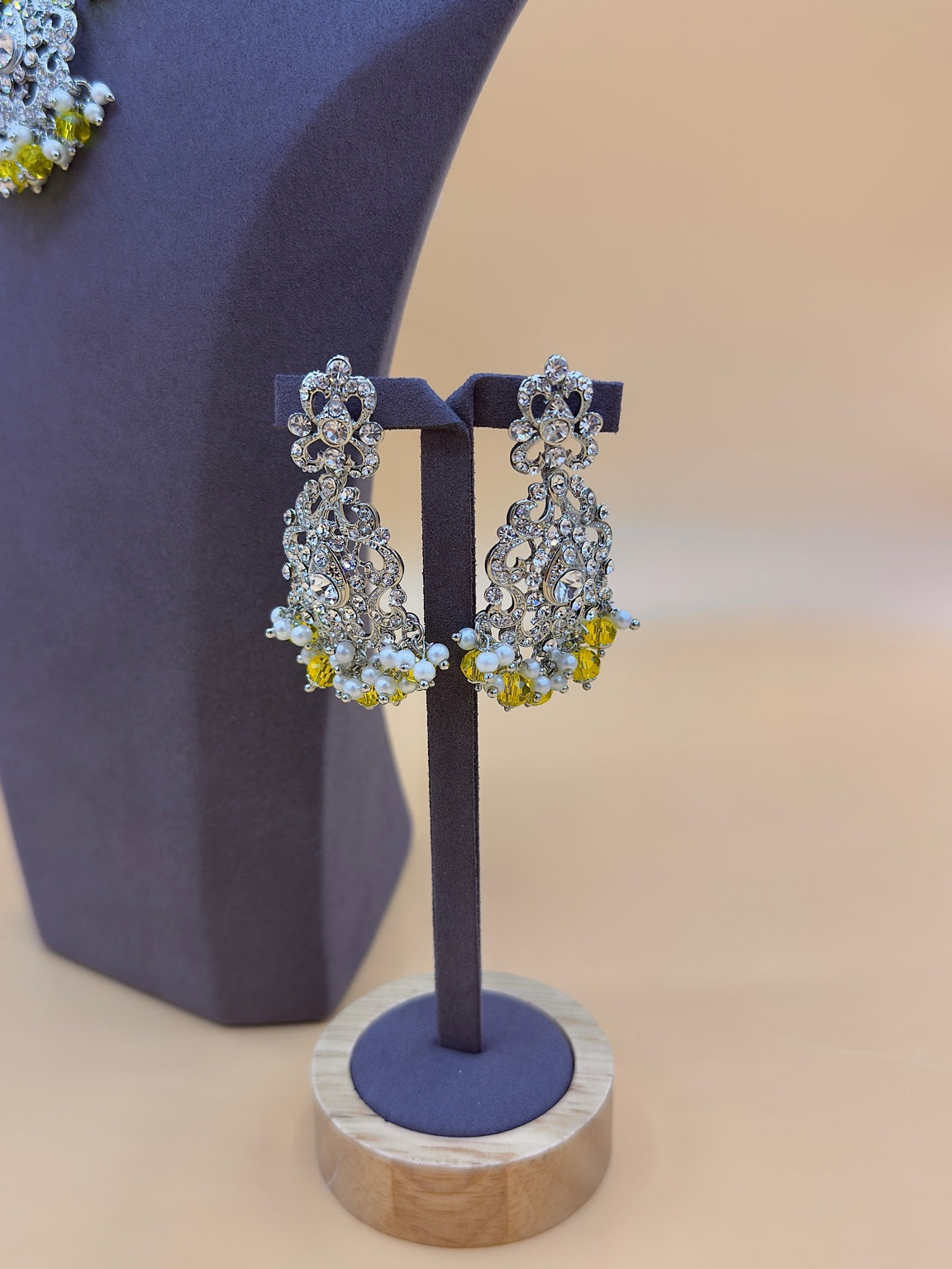 Radiance kettingset – Geel