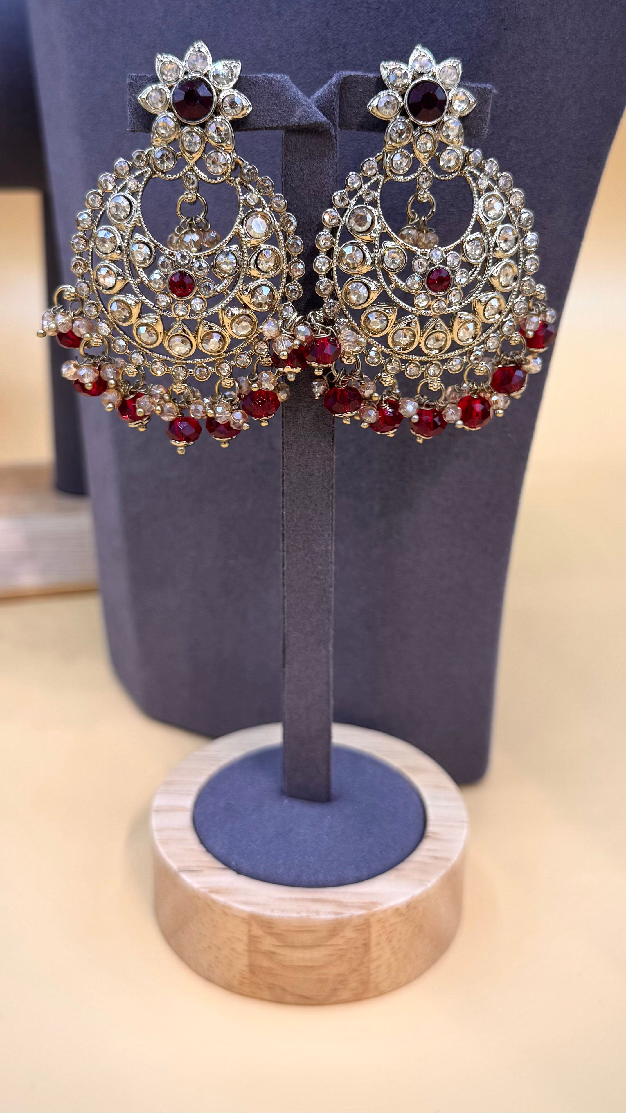 Ruby Shehzadi Necklace Set