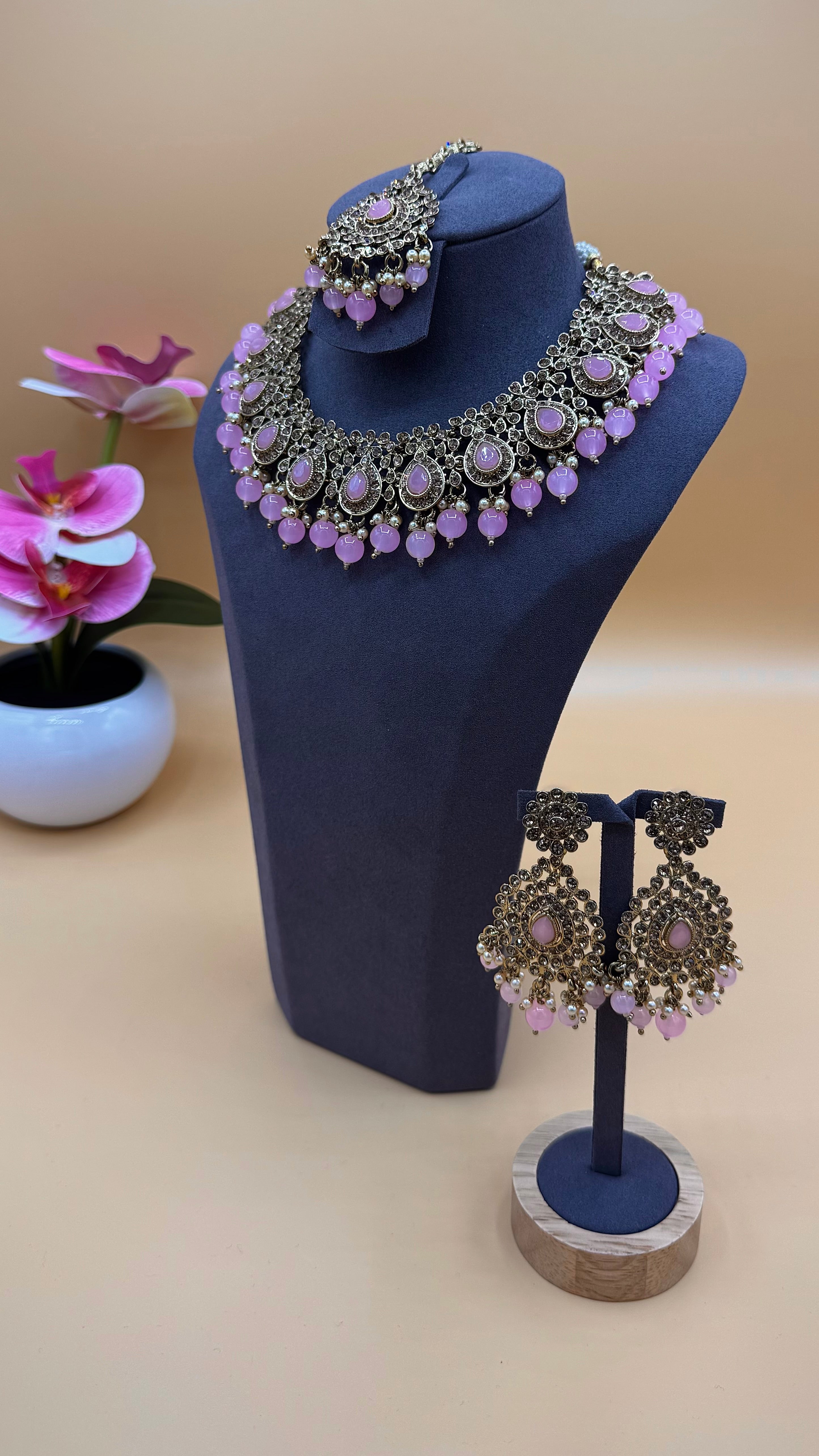 Lavendia Necklace Set – Lilac