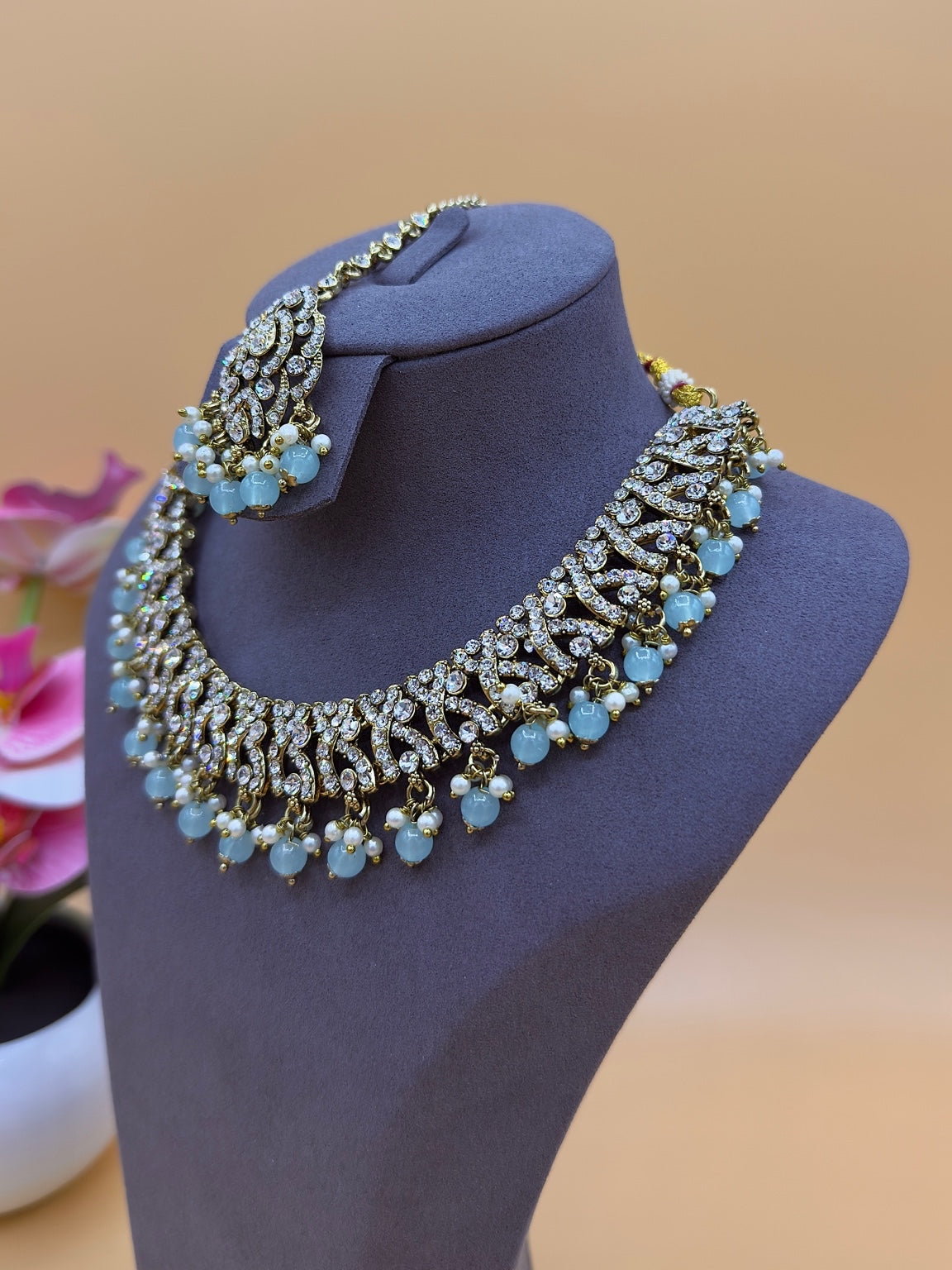 Serene kettingset – Mint